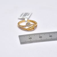 خاتم ايطالي ذهب 18 - صورة 2