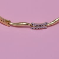سوار ايطالي ذهب 18  - صورة 2