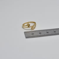 خاتم ايطالي ذهب 18 - صورة 2