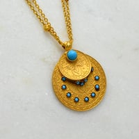 عقد كاليجرافي ذهب 21 - صورة 2