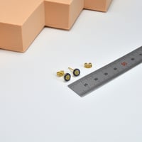 حلق المها ذهب 18 - صورة 2