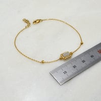 سوار باقيت ذهب 18 - صورة 2