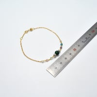 سوار احجار ذهب 18 - صورة 3