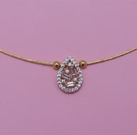 طوق اورو ذهب 18 - صورة 1