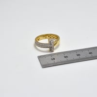 خاتم ايطالي ذهب 18 - صورة 2