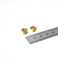 حلق إيطالي ذهب 18 - صورة 2