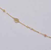 عقد ايطالي ذهب 18 - صورة 2