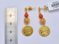 حلق شرق ذهب 21 - صورة 2