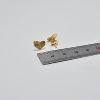 حلق ايطالي ذهب 18 - صورة 2