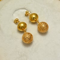 عقد وحلق ذهب 21 - صورة 3