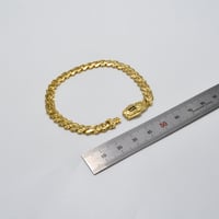 سوار جنزير موناكو ذهب 18 - صورة 2