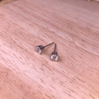 حلق الماس سولتير - صورة 3