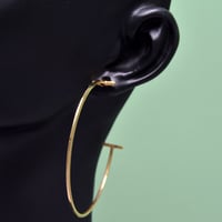 حلق ذهب 18 - صورة 4