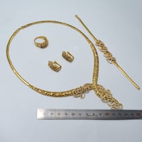 طقم كالزا ذهب 18 - صورة 5