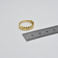 خاتم ايطالي ذهب 18 - صورة 2