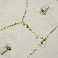 طقم ايطالي ذهب 18 - صورة 4