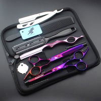Purple Freelander Japanese Hair Scissor Size 6.0 - Image 1