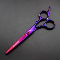 Purple Freelander Japanese Hair Scissor Size 6.0 - Image 7
