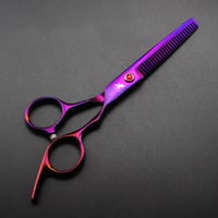 Purple Freelander Japanese Hair Scissor Size 6.0 - Image 6