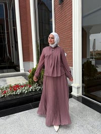  سوت شيفون تركي مشجر - صورة 4