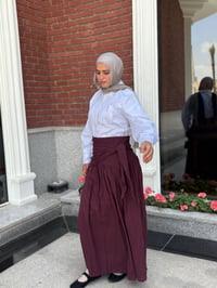 جيبة كسرات ملفوفة  - صورة 2