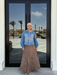جاكت تطريز فراشة - صورة 1
