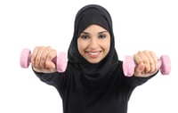 مجموعة دمبلز الرشاقة المنزلية مع حقيبة - صورة 4