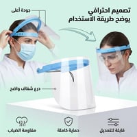 Transparent face shield: Your complete protection - Image 2