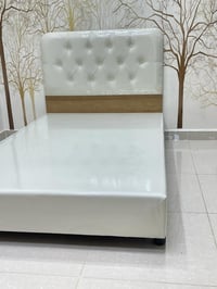 سرير  نفر ونص مقاس 120*190 خشب متعدد الالوان  - صورة 4