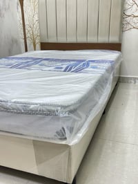 مرتبة اسفنج طبي مضغوط 120*200*15 سم مع طبقة لباد - صورة 3