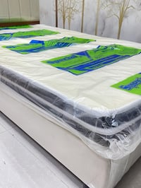 مرتبة اسفنج طبي مضغوط 120*200*10سم مع طبقة لباد - صورة 2