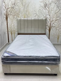 مرتبة اسفنج طبي مضغوط 120*200*22سم مع طبقة لباد - صورة 1