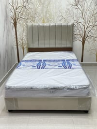 مرتبة اسفنج طبي مضغوط 120*200*15 سم مع طبقة لباد - صورة 1