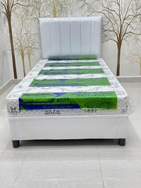 مرتبة اسفنج طبي مضغوط 100*200*15  ارتفاع  سم - صورة 2