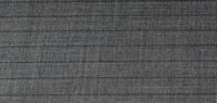 صوف إيطالي ١٠٠٪ من شركة VITALE BARBERIS S 110 باللون  الرصاصي مقلم - صورة 2