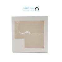 علب كيك مميزة بنافذة شفافة 29*29*9 - صورة 1