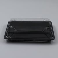 صحن بلاستيك بغطاء شفاف - صورة 3