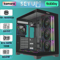  R7 7800X3D 5070 12GB (DDR5) كاش - صورة 1