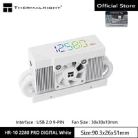 HR-10 2280 Pro Digital – مبرد M.2 SSD بشاشة رقمية - صورة 6