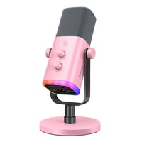 ميكروفون FIFINE USB/XLR ديناميكي للبث والألعاب مع RGB - صورة 3