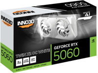INOO3D GEFORCE RTX 5060 X2 8GB WHITE كرت شاشه - صورة 1