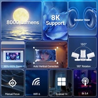بروجكتر Magcubic HY300 Pro ذكي Android 14 - صورة 3