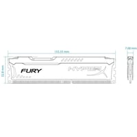 HyperX Fury DDR4 Desktop RAM - صورة 2
