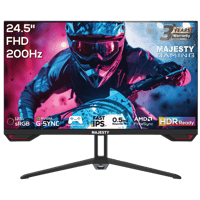 شاشة قيمنق ماجيستي 24.5 بوصة – FHD 1080P، 200Hz، 0.5ms، IPS، HDR، G-SYNC & FreeSync - صورة 1