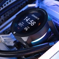 CORE Vision 360 – مبرد مائي 360 مم بشاشة LCD مقاس 2.1 بوصة - صورة 4