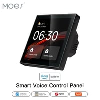 لوحة التحكم المركزية الذكية (Smart Multi-functional Control Panel) - شاشة لمس 4 بوصة مع Alexa وبوابة ZigBee مدمجة - صورة 1