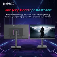 شاشة 200hz ألعاب ماجيستي 27 بوصة – QHD 2K، 200Hz، 1ms، FAST IPS، HDR400، G-SYNC & FreeSync - صورة 4