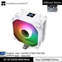 مبرد هوائي ARGB للمعالج بشاشة LCD و4 أنابيب حرارية - صورة 7