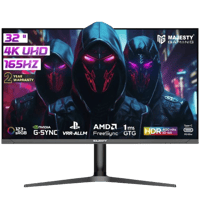 شاشة ألعاب قيمنق ماجيستي 32 بوصة 4K UHD IPS، 165Hz، 1ms، HDR، G-SYNC & FreeSync - صورة 1