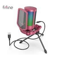 ميكروفون FIFINE A6V USB للألعاب والبث - RGB - صورة 9